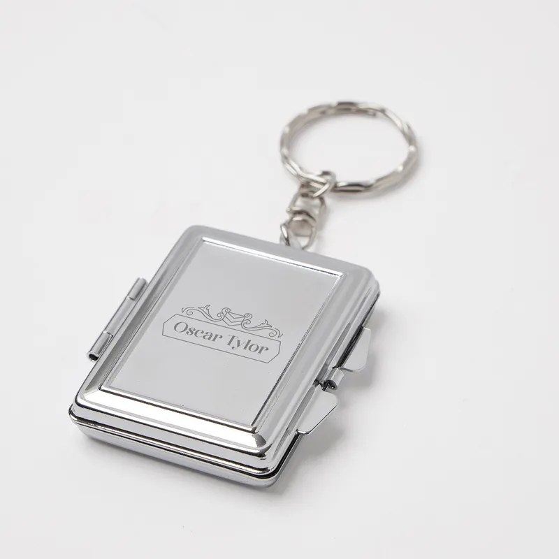 Personalized Elegant Mirror Keychain for Her