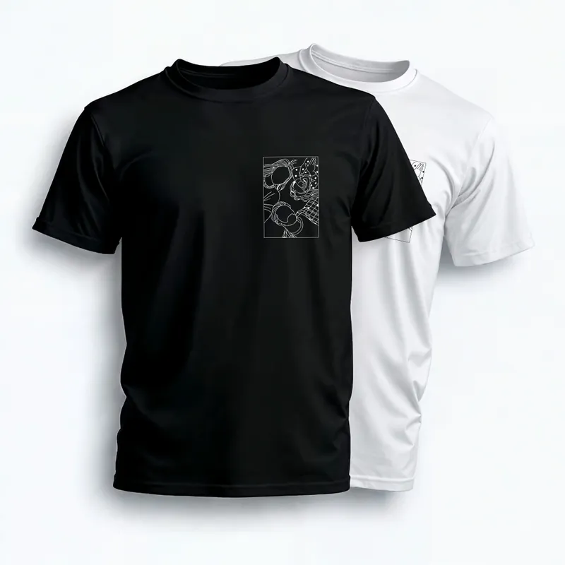 Personalised Family Photo Line Art T-Shirt