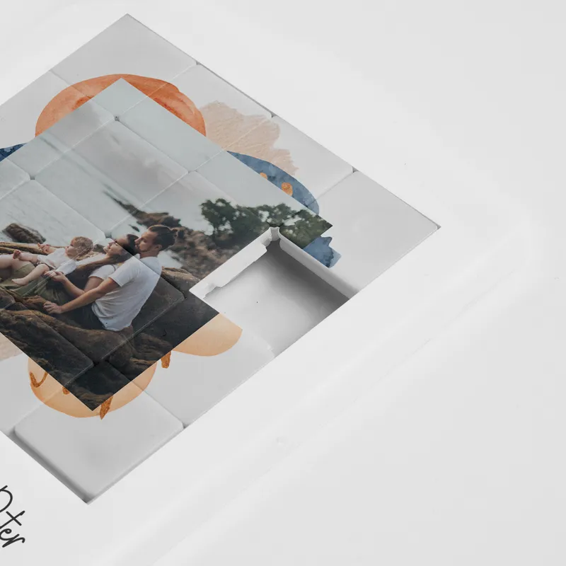 Personalized Family Photo Sliding Puzzle Gift