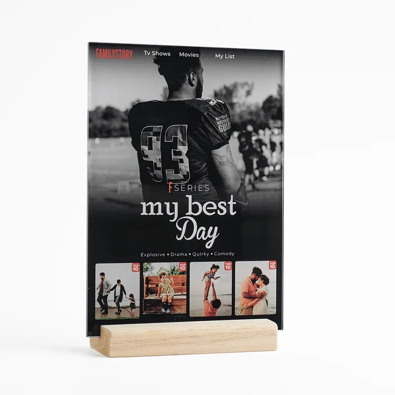 Personalised Family Story Acrylic Plaque