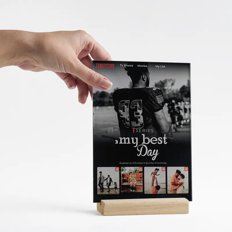 Personalised Family Story Acrylic Plaque