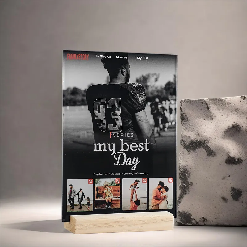 Personalised Family Story Acrylic Plaque