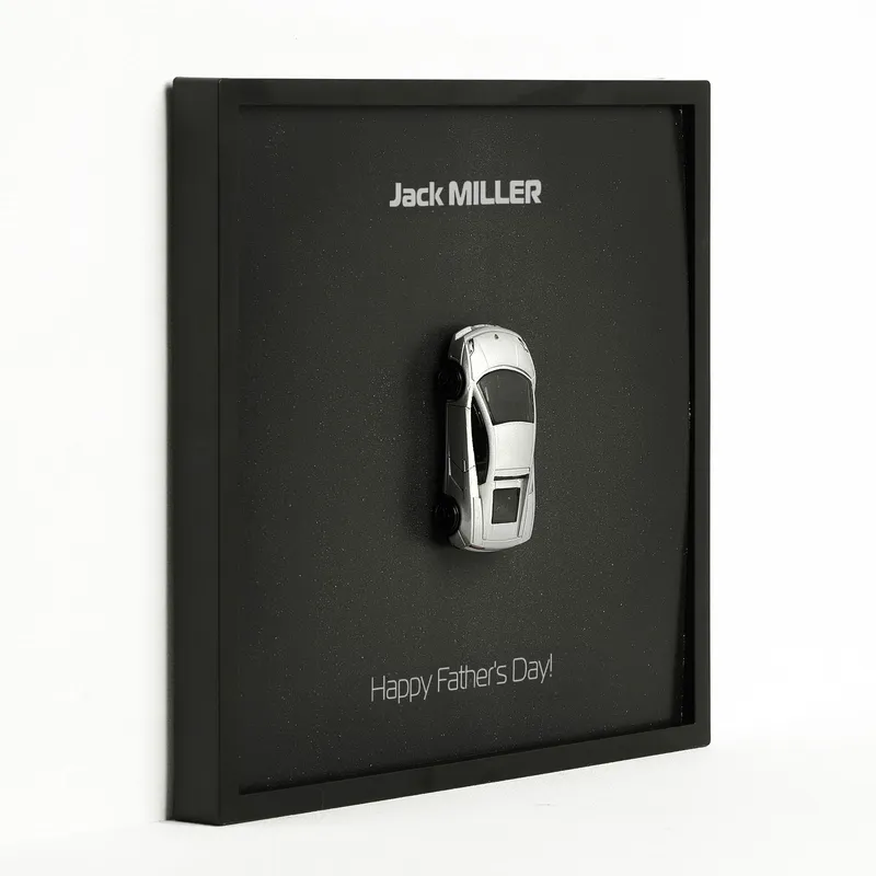 Personalised Father's Day Decorative Model Car Frame