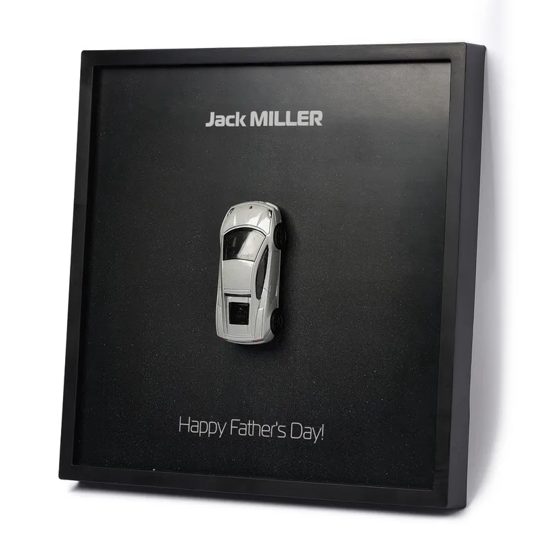 Personalised Father's Day Decorative Model Car Frame