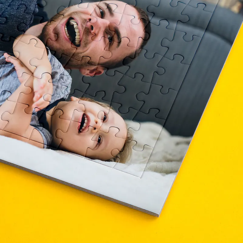Personalized Father's Day Photo Puzzle – Unique Memory Keepsake