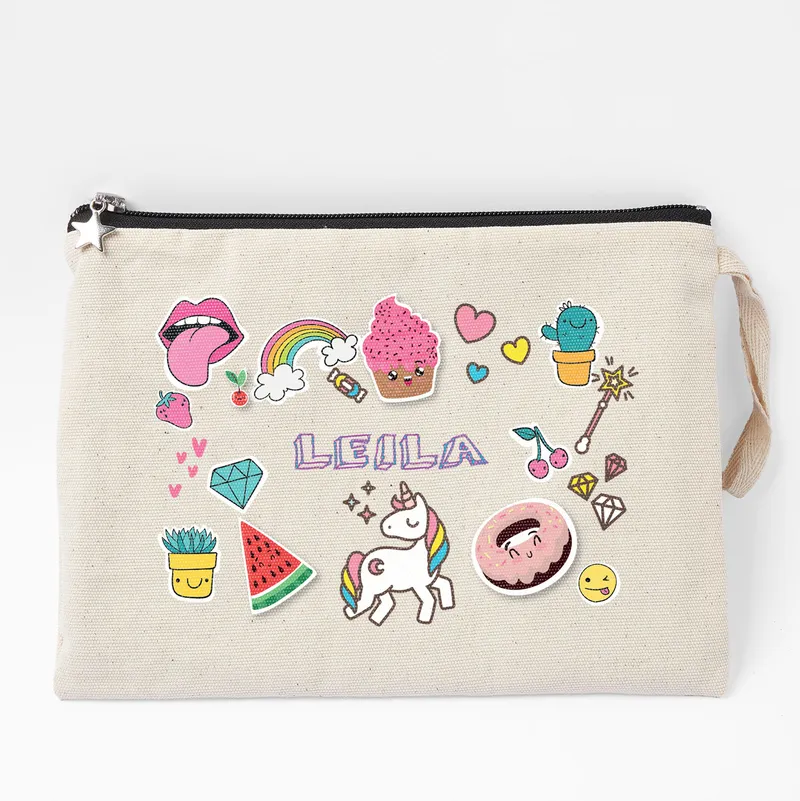 Personalized Fun Canvas Handbag