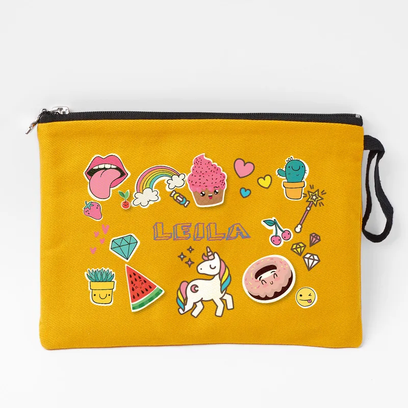 Personalized Fun Canvas Handbag