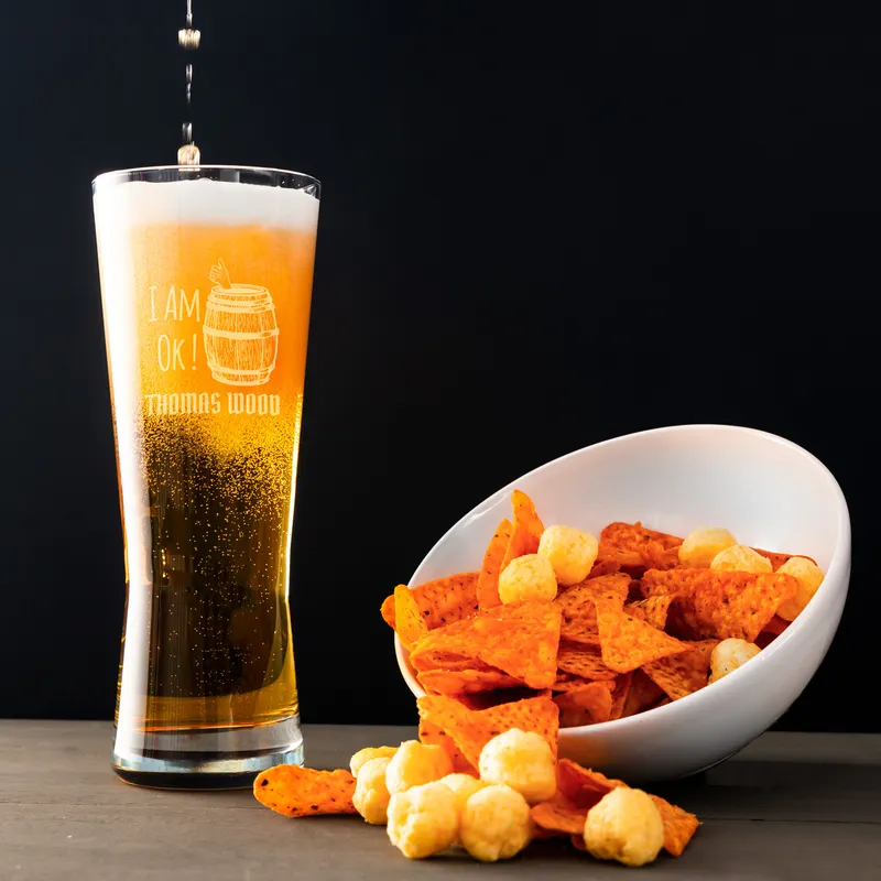 Personalised Funny Beer Glass for Any Occasion