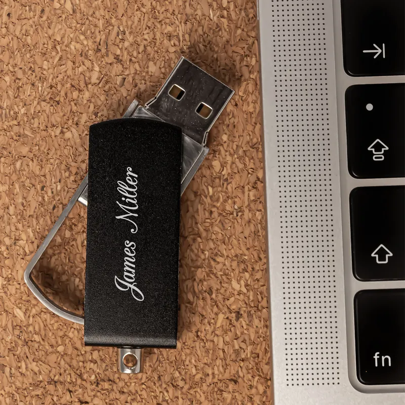 Personalized Gift Box: Power Bank, Pen, USB Flash Drive Set