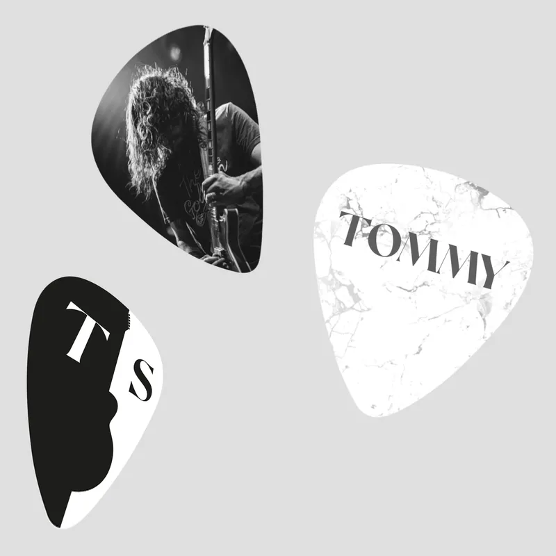 Personalized Guitar Picks 5 Pieces