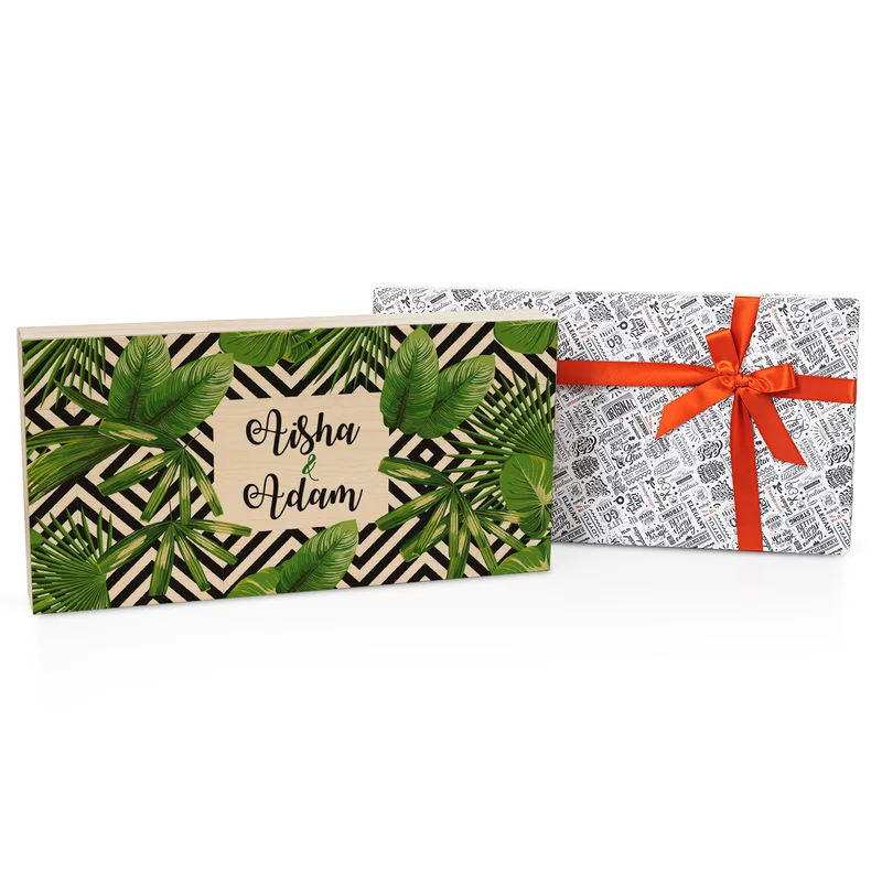 Personalised Engraved Backgammon Set for Adults and Teens