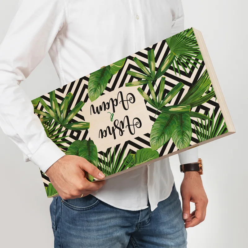 Personalised Engraved Backgammon Set for Adults and Teens