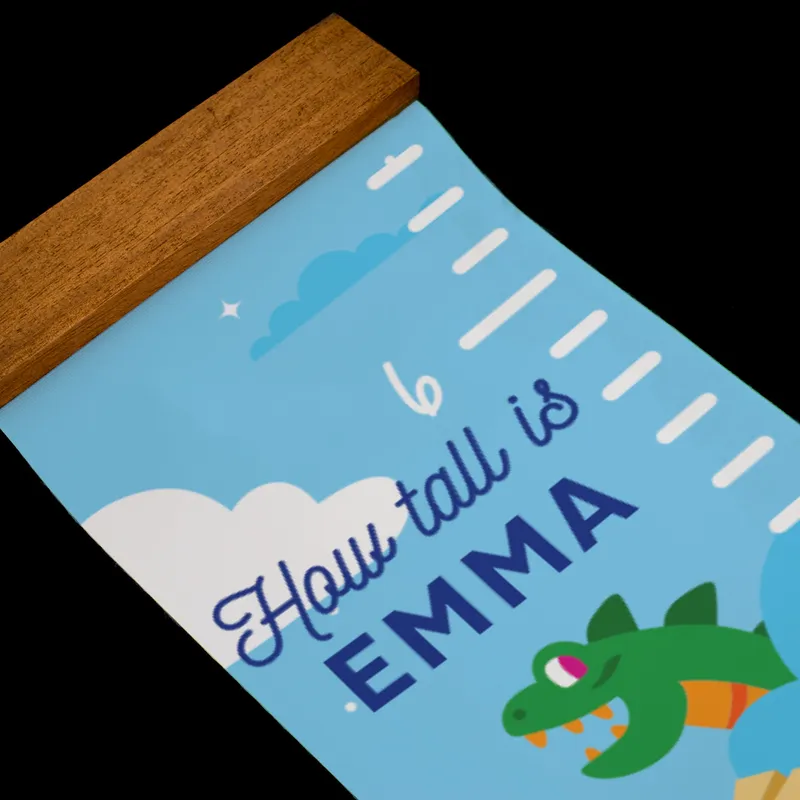 Personalized Height Growth Chart for Kids