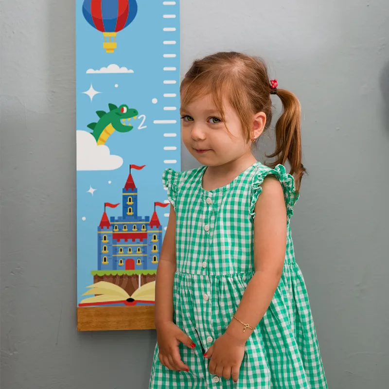 Personalized Height Growth Chart for Kids