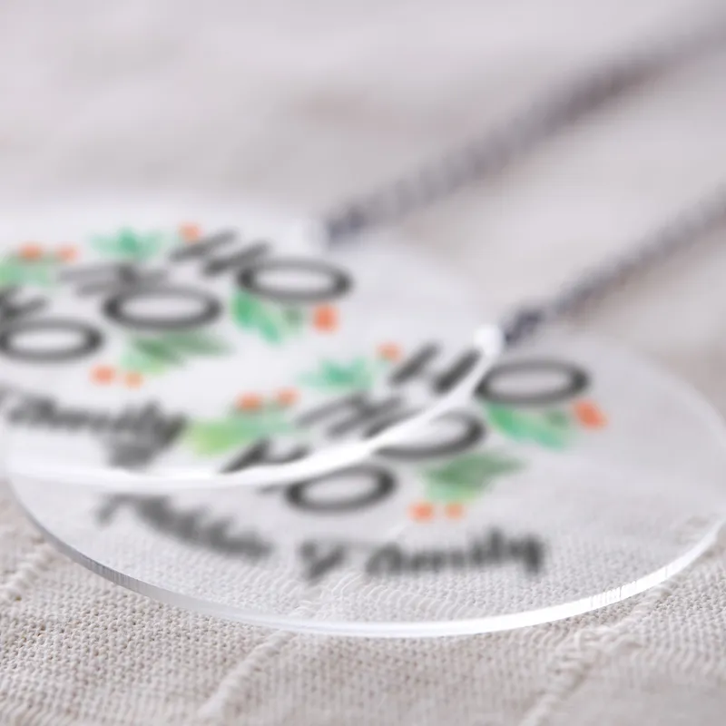 Personalized Ho Ho Ho! Christmas Ornament