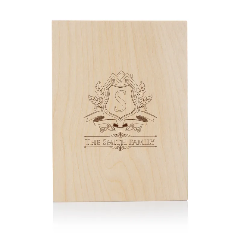 Personalized Home Gifts Whiskey Glass Set in Wooden Box