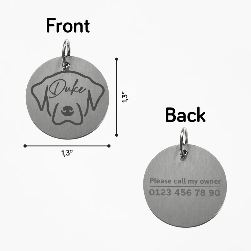 Personalized ID Tag for Dog