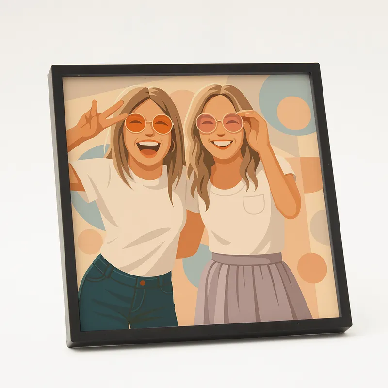 Personalized Illustration Photo Frame