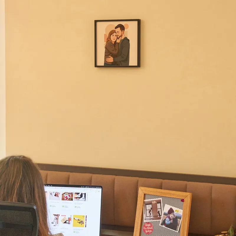 Personalized Illustration Photo Frame