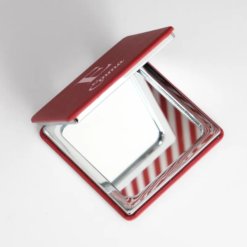 Personalized Initial and Name Compact Mirror