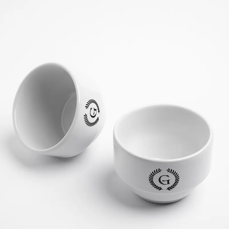 Personalised Initial Ceramic Bowl Set for Gifts