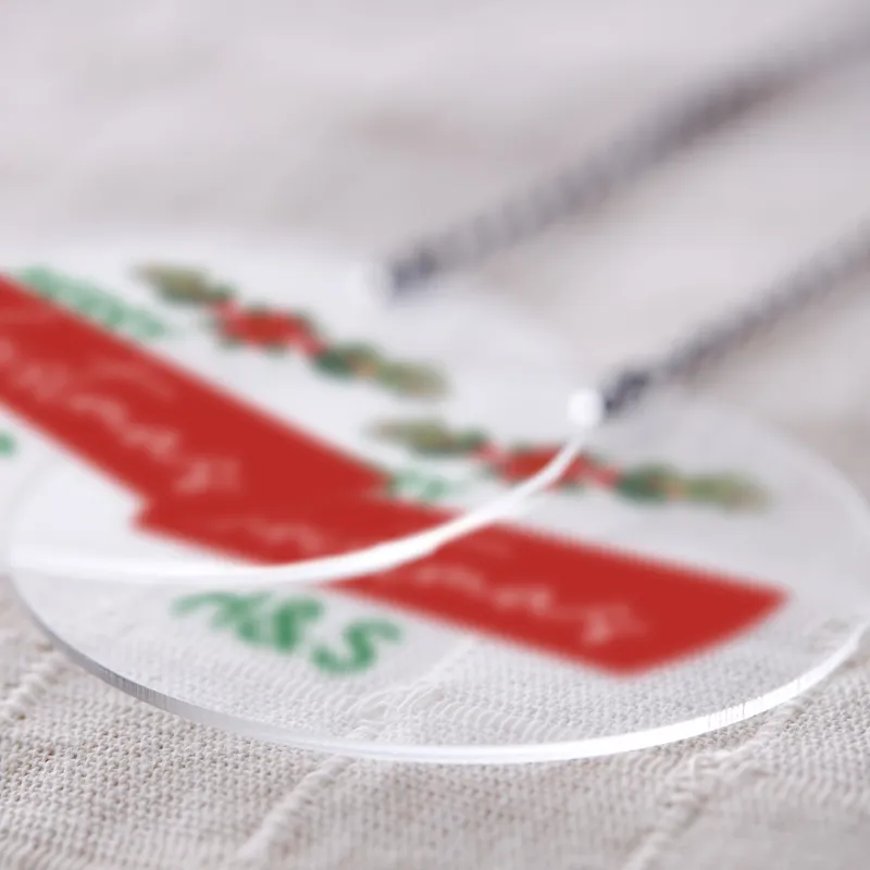 Personalized Initials Christmas Ornaments