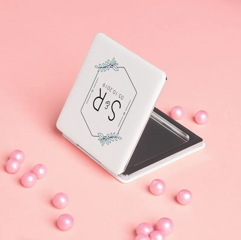 Personalized Initials Hand Mirror for Her