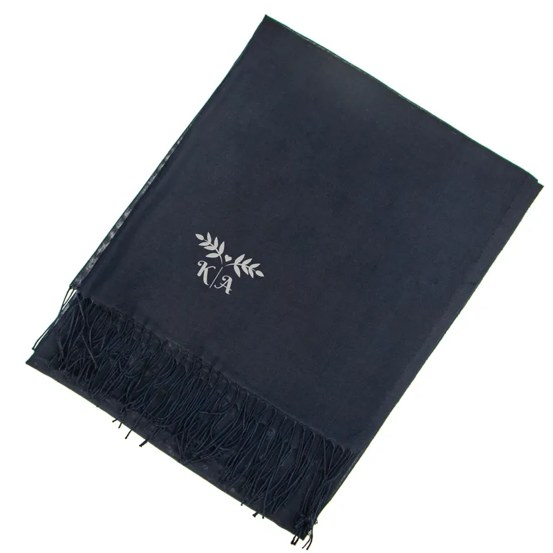 Personalised Initials Scarf for Women