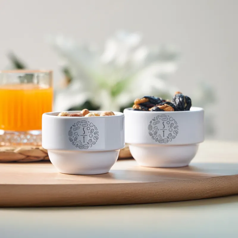 Personalised Initials Sweet Treat Bowl Set for Couples