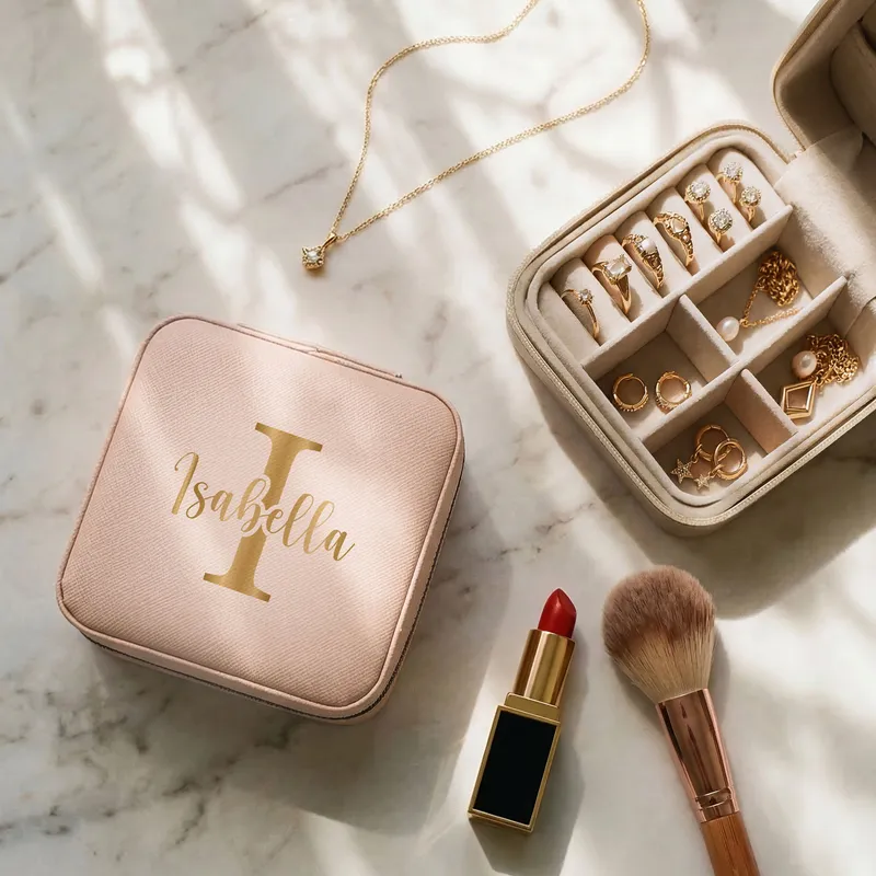 Personalised Jewellery and Accessories Travel Case