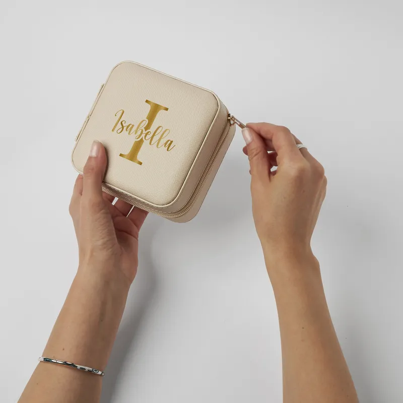 Personalised Jewellery and Accessories Travel Case