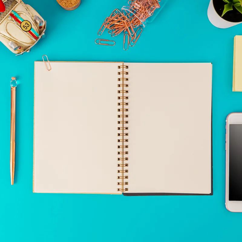 Personalized Journey to Your Dreams Designed Wooden Covered Notebook