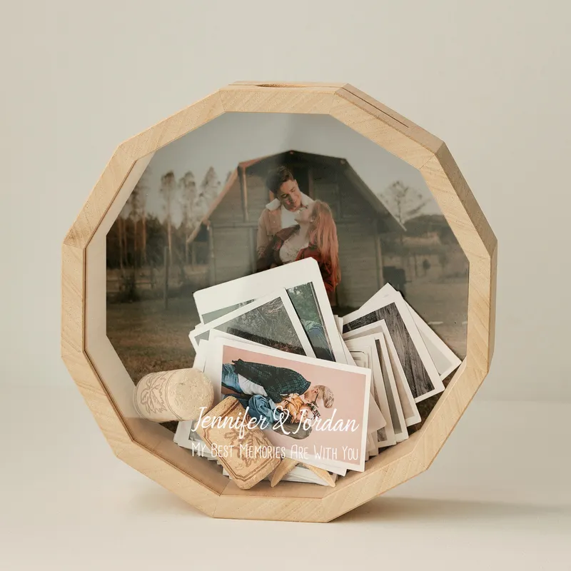 Personalized Keepsake Collection Box for Couples