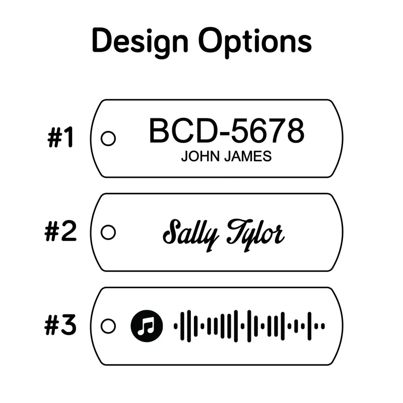 Personalized Keychain with Custom Design Options
