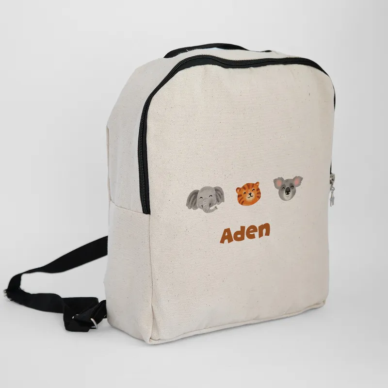 Personalized Kids Animal Backpack