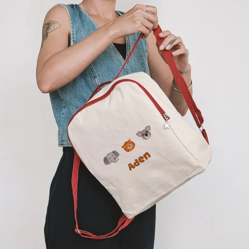 Personalized Kids Animal Backpack