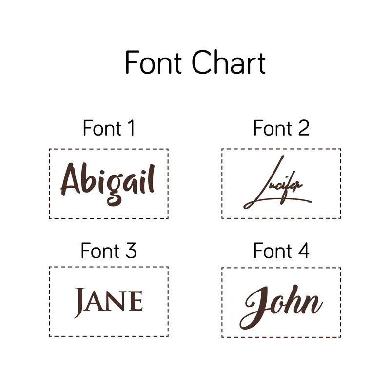 Personalized Knit Beanie with Leather Patch