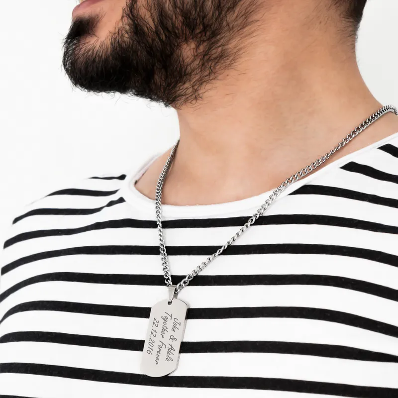 Personalized Laser Printed Dog Tag