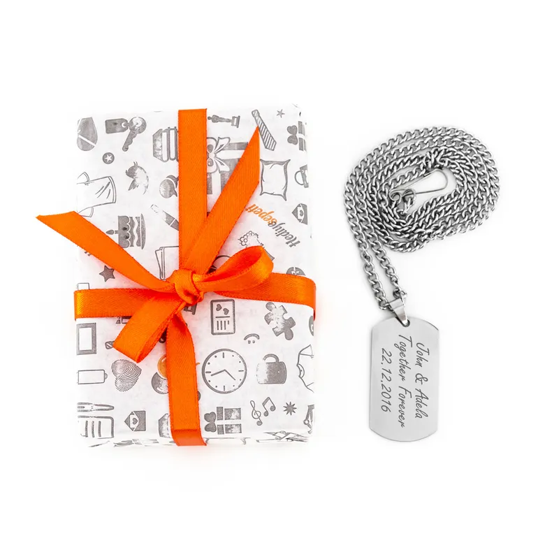 Personalized Laser Printed Dog Tag