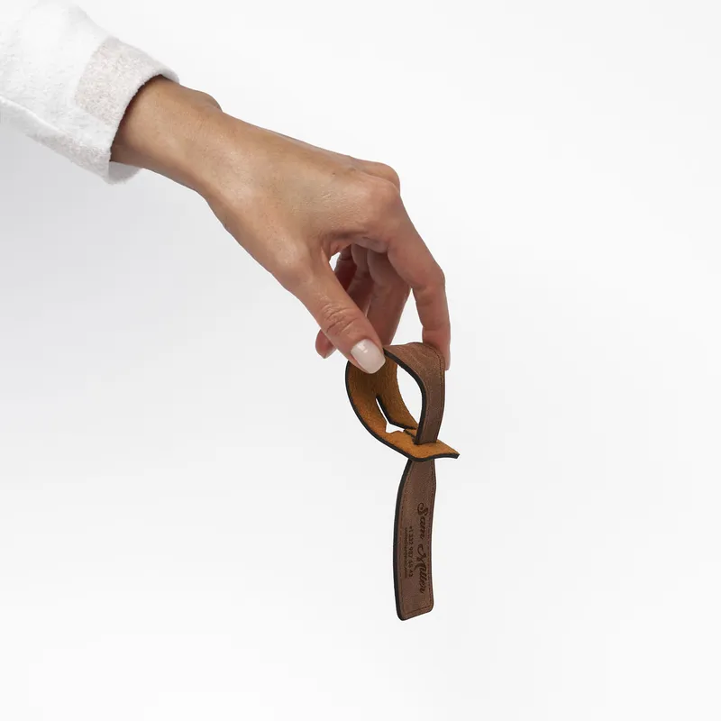 Personalized Leather Luggage Tags Set of 2