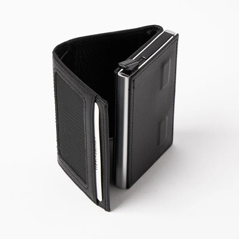 Personalized Leather Wallet and Keychain Gift Set for Him
