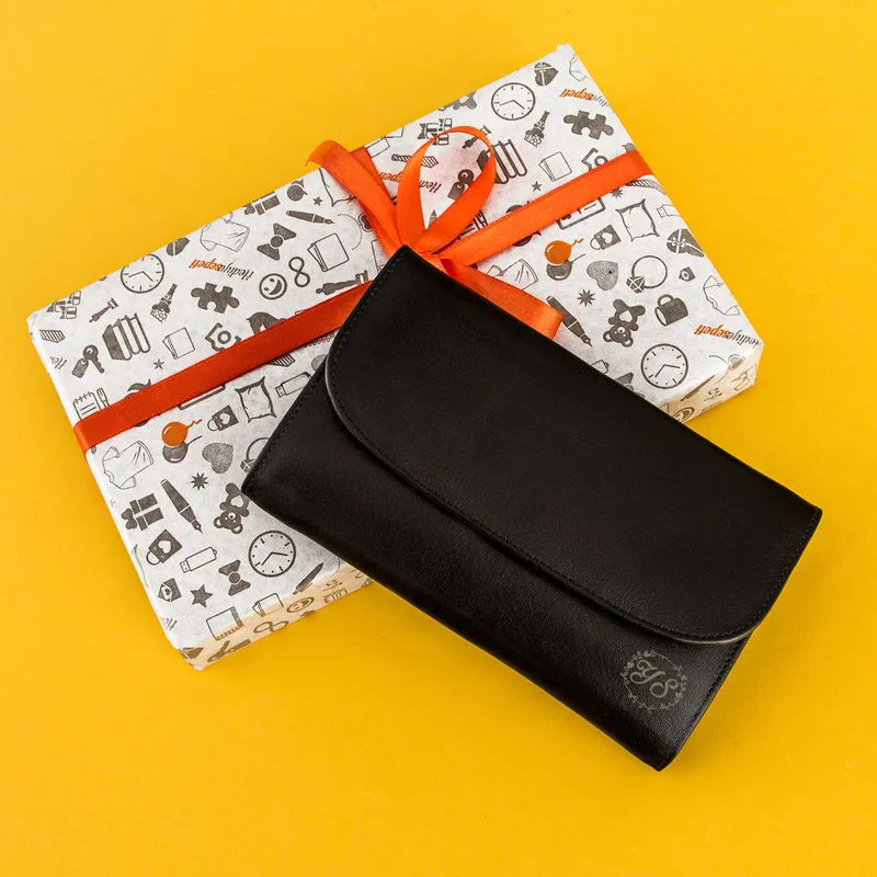 Personalized Letter Embroidered Women's Wallet