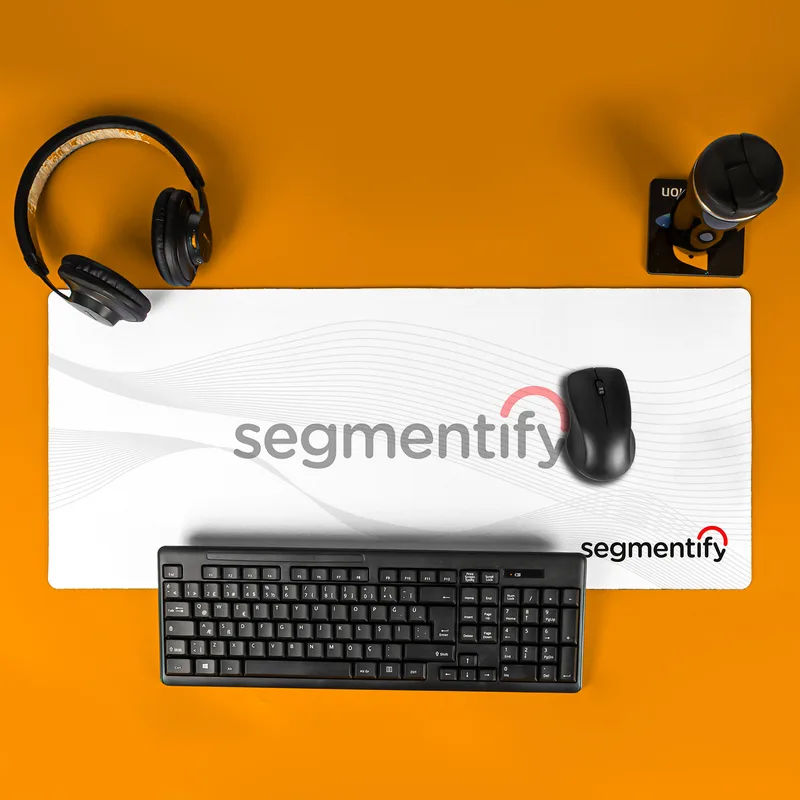 Personalized Logo Printed 12 x 27.5 inches Mouse Pad