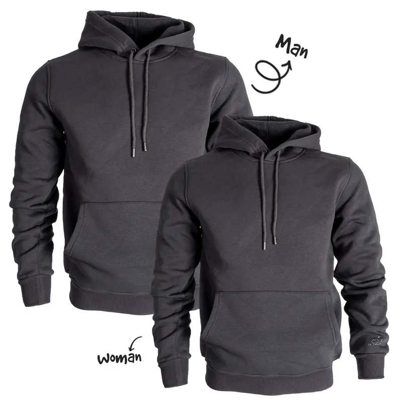 Personalized Long-Distance Love Matching Sweatshirt Set