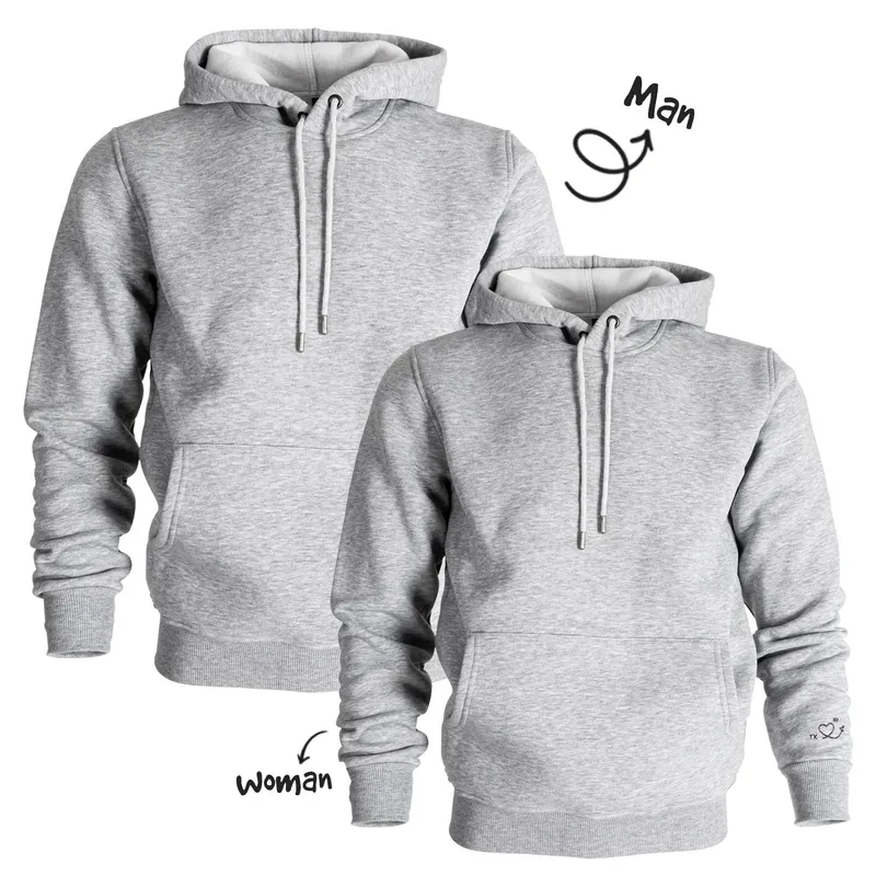 Personalized Long-Distance Love Matching Sweatshirt Set