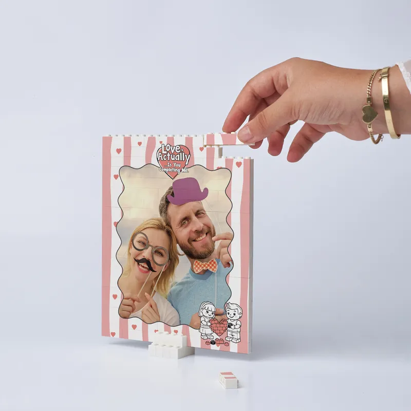 Personalized Love Block Puzzle Photo Gift