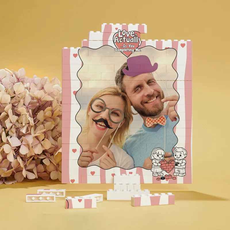 Personalized Love Block Puzzle Photo Gift