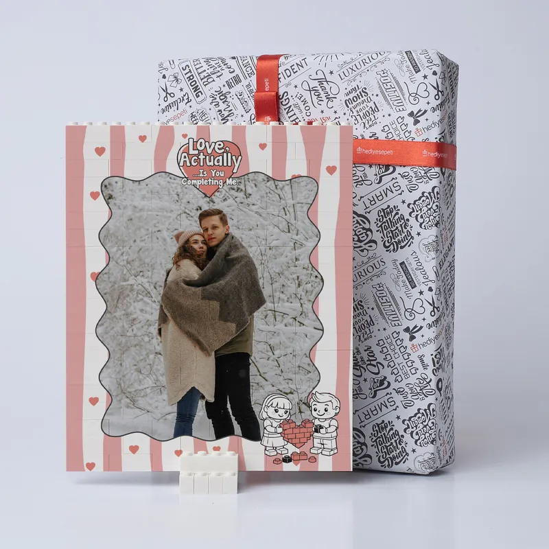 Personalised Love Block Puzzle Photo Gift