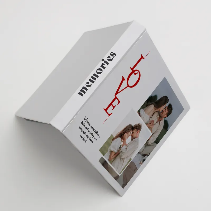 Personalised Love Design Photo Album Journal