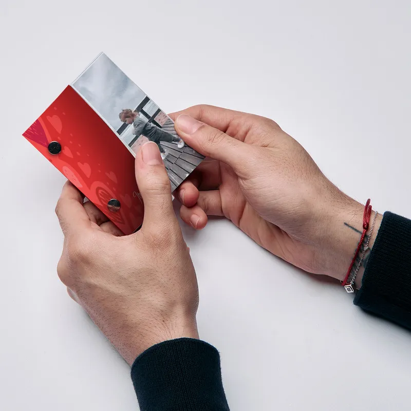 Personalized Love Flipbook Gift for Partner - Vertical